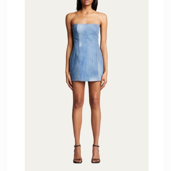 EB Denim Tube Dress - Picture 3 of 5